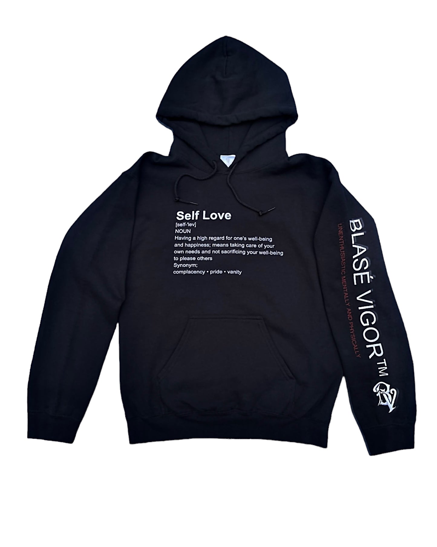 SELF LOVE pullover hoody